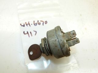 wheel horse 417 tractor ignition switch  12 74  