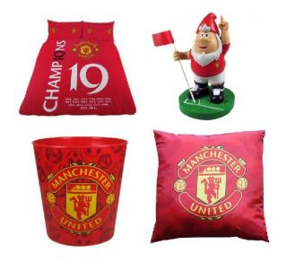 Official Football Merchandise Man Utd Homeware Bathroom Bedroom 