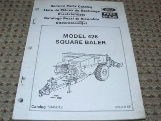 new holland 426 baler dealer s parts manual time left