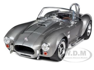 1965 SHELBY COBRA 427 SC GRAY W/SILVER 1/18 BY SHELBY COLLECTIBLES 