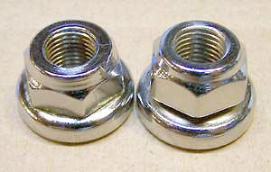 TRACK AXLE NUTS   FRONT   Campagnolo   Record   9mm   1 Set   Pista 