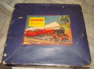 old vintage winding hornby train set from england 1930 from