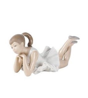AUTHORIZED DEALER   Nao Lladro Porcelain Figurine PENSIVE BALLET Girl 
