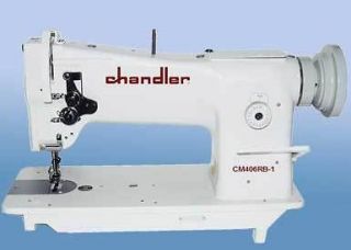 Chandler CM406RB 1 HEAD ONLY NEW With Free Roller SEWING MACHINE