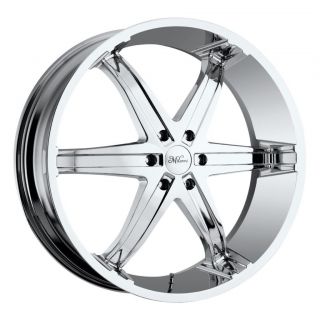 24 inch milanni kool whip 6 chrome wheels 5x5 5x127