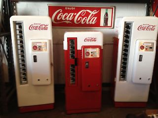 Cavalier 72 Coca Cola Machine   Fully Restored Coke Bottle Vending 