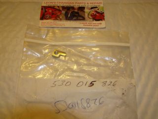 NOS Partner 465, 495, 545, 605 Chainsaw Guide Bar Adjuster Pin 530 