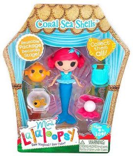 NIP Mini Lalaloopsy Doll Series 6 #7 # 7 CORAL SEA SHELLS