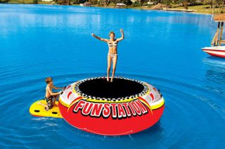 water trampoline sportsstuff funstation 12 inflatable  599