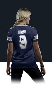    Tony Romo Womens Football Away Limited Jersey 477434_419_B_BODY