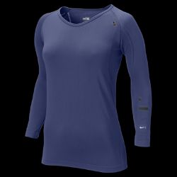  Nike+ Seamless 3/4 Sleeve Womens Running Top