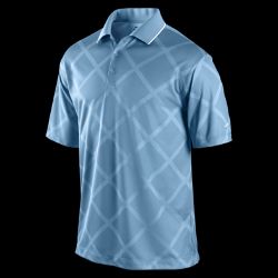  Nike Dri FIT UV Argyle Jacquard Mens Golf Polo 