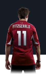    Fitzgerald Mens Football Home Limited Jersey 468911_673_B_BODY
