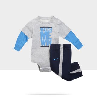    Me Win Two In One Bodysuit Infant Boys Pants Set 669968_695_A