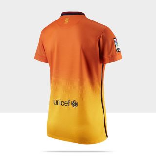   Barcelona Replica Short Sleeve Womens Football Shirt 478332_815_B