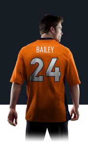    Champ Bailey Mens Football Home Game Jersey 468951_827_B_BODY