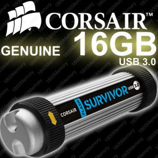 Corsair Flash Survivor 16GB Rugged USB 3 0 Thumb Drive 16g 5 Year 