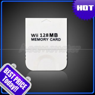 128MB 128 MB Memory Card for Nintendo Wii GameCube Game