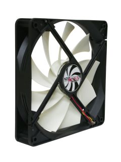 NZXT FN 140RB 140mm Computer Case Fan 3pin and 4pin Molex 1300rpm 62 