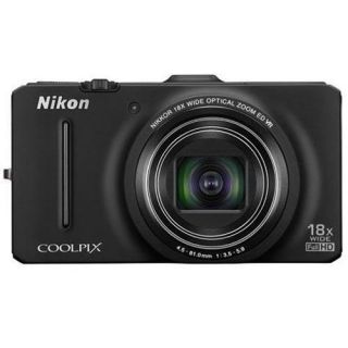 Nikon Coolpix S9300 16 Megapixel Digital Camera Black
