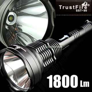 TrustFire x7 T8 SST 80 LED Flashlight Torch 1800 Lumens