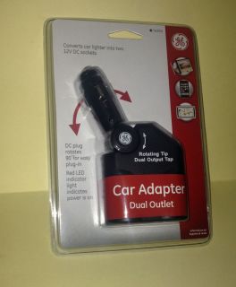 each Dual Car Charger 12 volt NEW GE Model # 74355 turns one outlet 