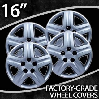 2006 2008 Chevy Impala 16 Silver Clip on Wheel Covers