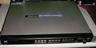 Linksys SRW2024P 24 Port Managed Gigabit Switch w Poe and GBIC 