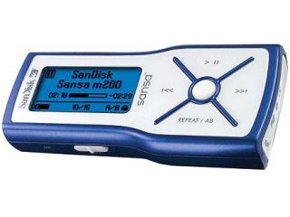SanDisk Sansa M230 Blue 512 MB Digital Media Player