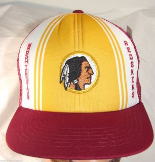 New Vintage 80s Washington Redskins NFL Football Hat Cap Snapback 