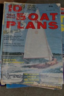 Australian Sea Craft Special 10 Easy Built Boat Plans Number 6 used
