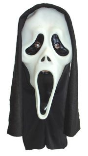 Scream Mask Glow in the Dark Halloween Party Mask