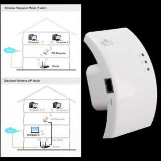 300Mbps Wireless N WiFi Repeater 802 11n Router Signal Range Expander 