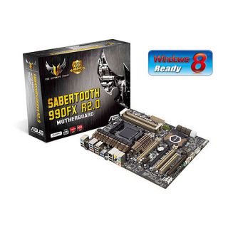 Asus SABERTOOTH AMD 990FX R2.0 AM3+ CeraMX Cooling ATX MAINBOARD 