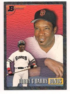 1993 TOPPS BOWMAN Baseball 702 BOBBY BARRY BONDS