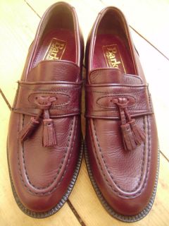 Barker Brand New English Made Gentlemens Tassled Slip on Shoes Size 
