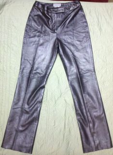  Folio Collection Leather Pants