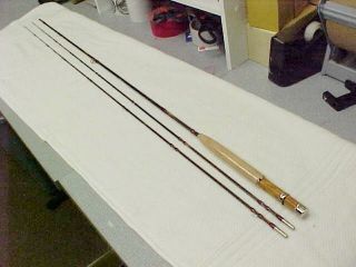   Fly Rod Custombuilt on A Thomas Thomas  Caenis  Taper Flamed