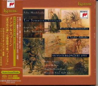   1995 Mendelssohn Ein Sommernachtstraum Abbado Esoteric SACD