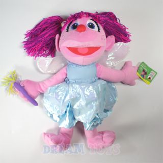 21 Sesame Street Puppet Abby Cadabby Plush Doll Figure