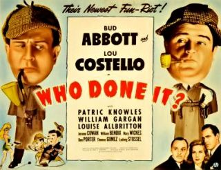 16mm Who DONE It Universal 1942 Abbott Costello William Bendix