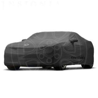 2012 2013 Chevy Camaro ZL1 Black Indoor Car Cover with ZL1 Logo by GM 