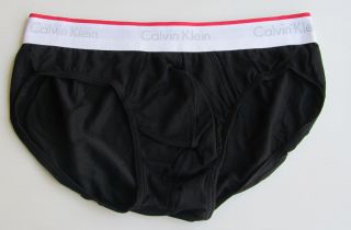 CK Calvin Klein Tech Active Hip Brief Sz S Men Underwear Black