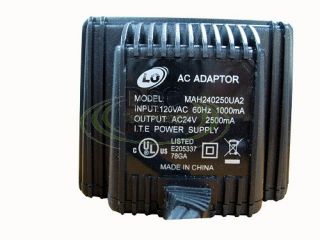 24V 24 Volt AC Power Adapter Input 120VAC Output 24VAC