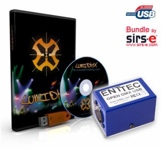   512 DMX License Software Enttec 70303 Open DMX USB USA Seller