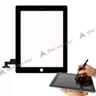 New Black Touch Screen Glass Digitizer Replacement Part for iPad 2 2nd 