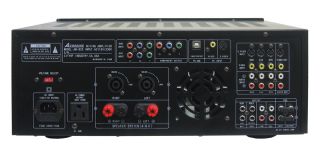 New Acesonic Am 825 600W Karaoke Mixer Power Amp Mixing Amplifier 