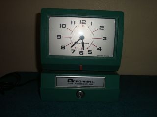 Acroprint Vintage Time Clock Model 150NR4