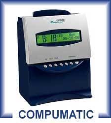 ACROPRINT ES1000 FULLY AUTOMATIC SELF TOTALING 100 EMPLOYEE PAYROLL 