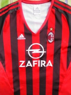 2005 2006 AC Milan Football Soccer Shirt Jersey for Ladies Sz Large 